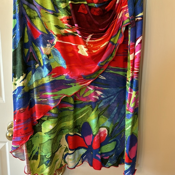 Vibrant print Joseph Ribkoff dress - Picture 12 of 14